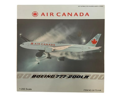 1/200 (Inflight200) B-Models (B-772-IVK) Boeing B777-200LR (C-FIVK) 2004 Sky-Blue 5th Livery, Air Canada (Limited Edition)