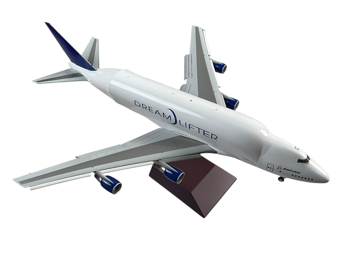 1/200 Gemini200 (G2BOE1003F) Boeing B747-400LCF DreamLifter (N718BA) "Flaps Down" The Boeing Company (Limited Edition) 2021 Release