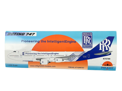 1/200 Inflight200 (IF742RR787) Boeing B747-267B (N787RR) "Pioneering the Intelligent Engine" -RR Flying Testbed- Rolls-Royce (Limited Edition)
