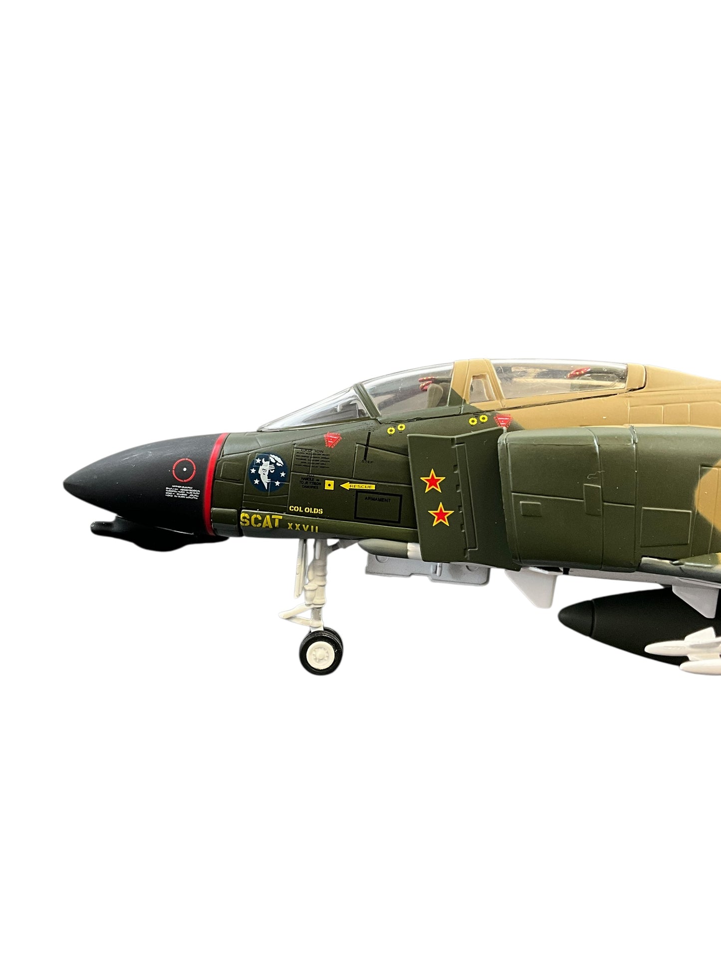 1/48 Franklin Mint/Armour (B11B169) McDonnell F4C Phantom II (AF40829) "SCAT-XXVII" flown by Colonel Robin Olds (16 Kills) Vietnam War (Limited Edition)