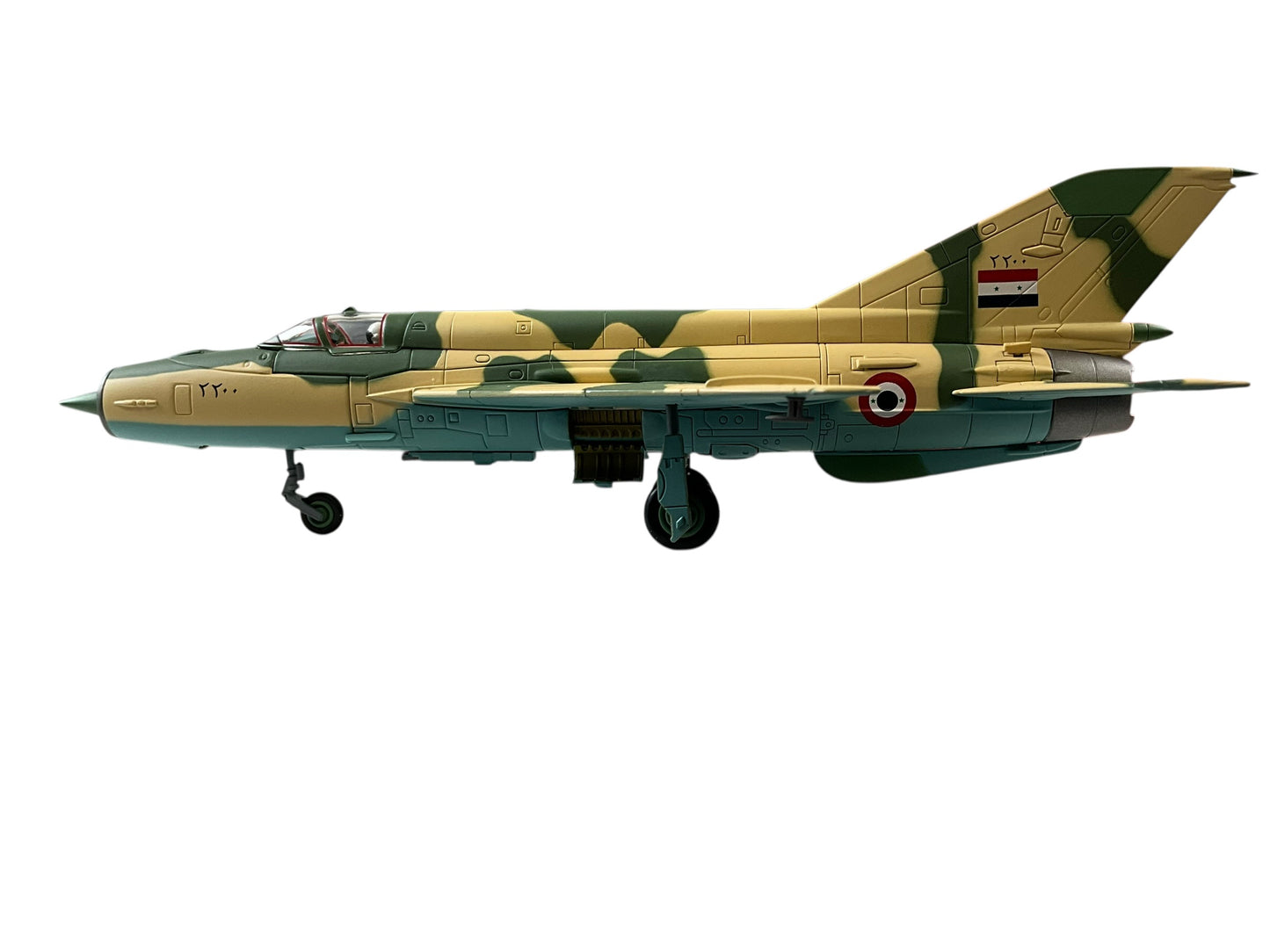 1/72 HobbyMaster (HA0143) Miikoyan MiG21MF Fishbed 1973-1982 5th Sqdn, Syrian Arab Air Force (Limited Edition #037 of Only 850)