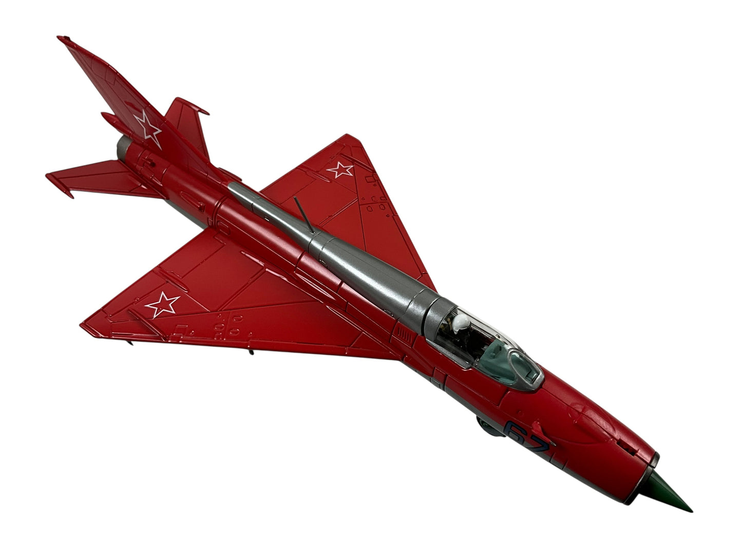 1/72 HobbyMaster (HA0189) Mikoyan MiG21PFM Fishbed (Black 67) "Aerobatic Team" Kubinka AFB 1967 Soviet Air Force (Limited Edition)