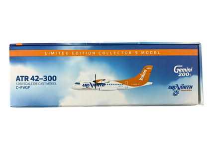 1/200 Gemini200 (G2ANT595) ATR42-300  (C-FVGF) "Yukon's Airline" Air North (Limioted Edition)