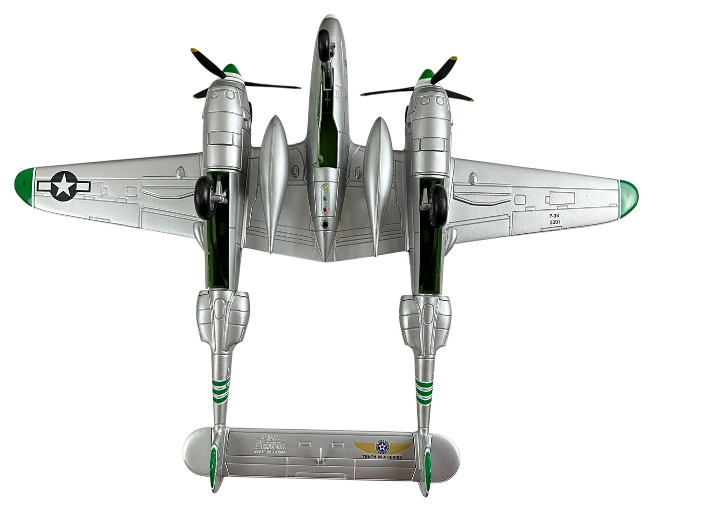 1/48 Armour/Franklin Mint (98170) Lockheed P38 Lightning "Jandina IV" flown by Major J.T.Robbins (22 Kills) 80FS-8FG U.S.A.A.F. (Limited Edition) P38 2001 Release