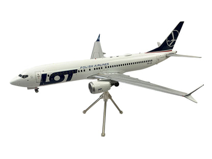 1/200 Gemini200 (G2LOT707) Boeing B737-MAX8 (SP-LVA) LOT Polish Airlines (Limited Edition) 2018 Release )
