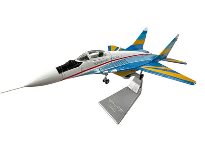 1/72 Corgi (US37505) MiG29A Fulcrum-C (White 102) "Ukrainian Falcons Display Team" Intl Air Tattoo, RAF Fairford 1997, Ukraine Air Force (Limited Edition #0562 of Only 1000)
