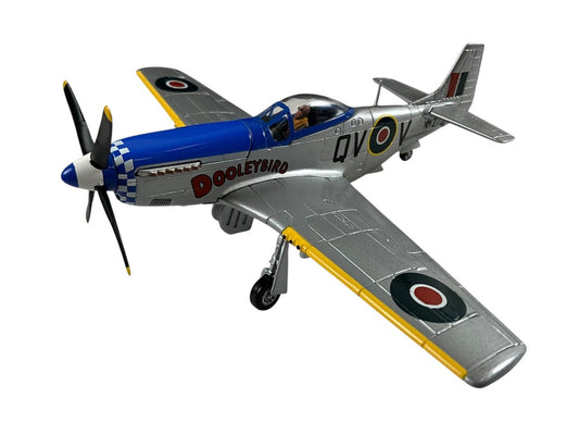 1/72 Corgi (AA32206) North American P51D Mustang IV (KM272) "DooleyBird" flown by Fl/Lt Dooley No.19 Sqdn R.A.F. England 1945 (Limited Edition #1885 of Only 2500)