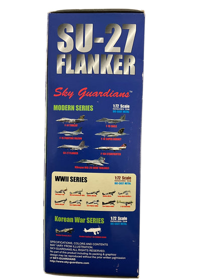 1/72 (Witty Wings) Sky Guardians (WTW-72-014-009) Sukhoi SU27 Flanker-B (Blue 06) "Russian Knights Display Team" Russian Air Force (Limited Edition) 2009 Release