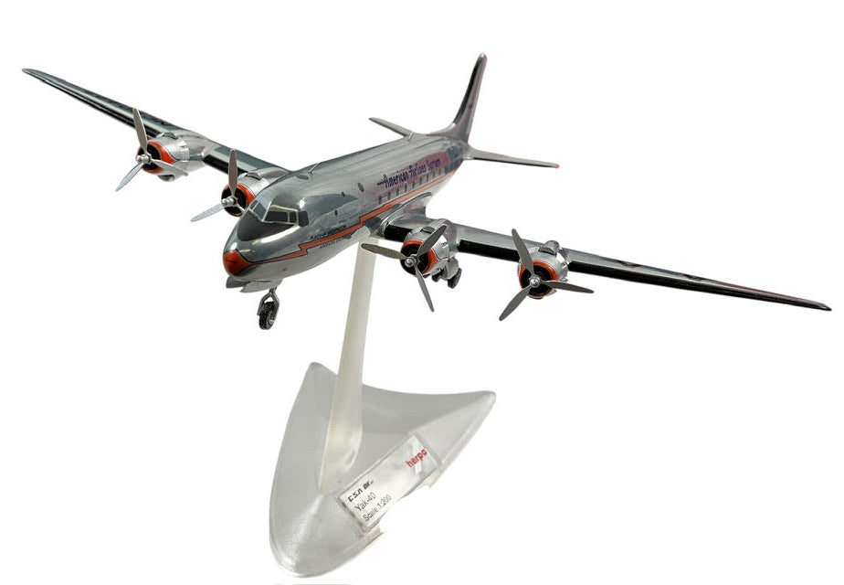 1/200 Herpa (570862) Douglas DC4 (NC90423) "Flagship Washington" American Airlines System (Limited Edition)