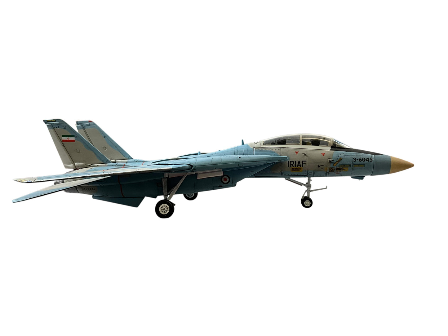 1/72 JC Wings (JCW-72-F14-006) Grumman F14A (Tomcat) "Alicat" (3-6045) Grey & Blue Camo, Islamic Republic of Iran Air Force (Limited Edition #422 of Only 750)
