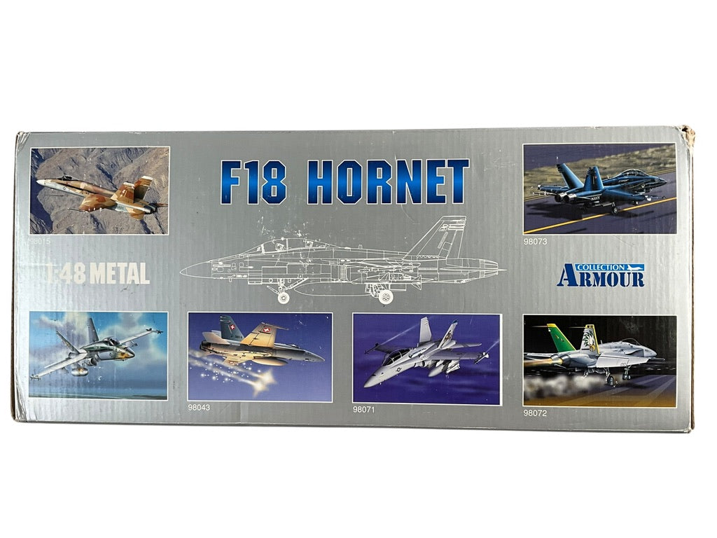1/48 Armour/Franklin Mint (Art.98017 / B11B200) McDonnell Douglas F18C Hornet (400 / 163758) "Chippy Ho" USS Independence VFA-195 "Dam Busters" 1943-1995 U.S.Navy (Limited Edition)