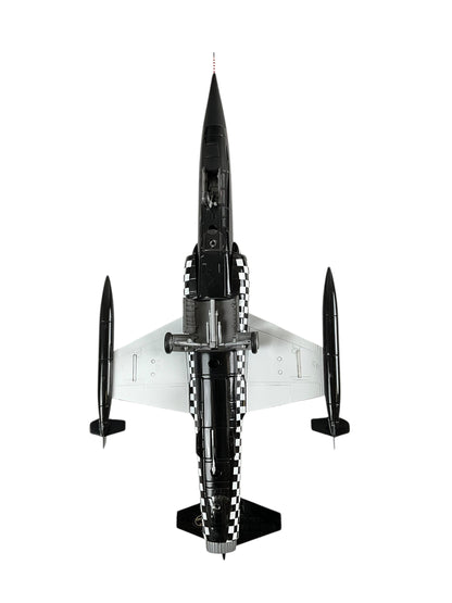 1/48 Franklin Mint/Armour (B11E193) Canadair CF104`(F104G) Starfighter (104880) 441 "Silver Fox" Sqdn Disbandment Scheme Canadian Armed Forces (Limited Edition)