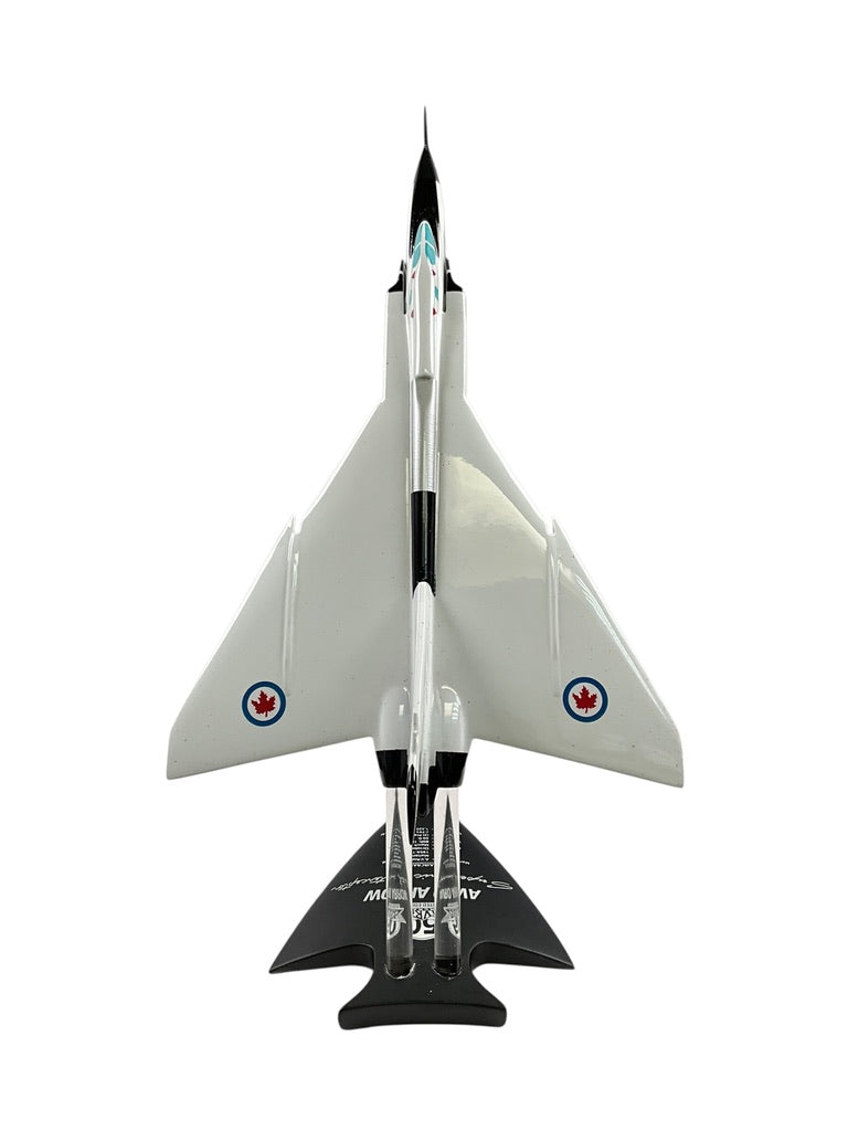 1/72 50th Anniversary of "1st Flight" of Avro Canada CF105 Arrow RL201 Resin Model with Dedication Tail Stand (Limited Edition)