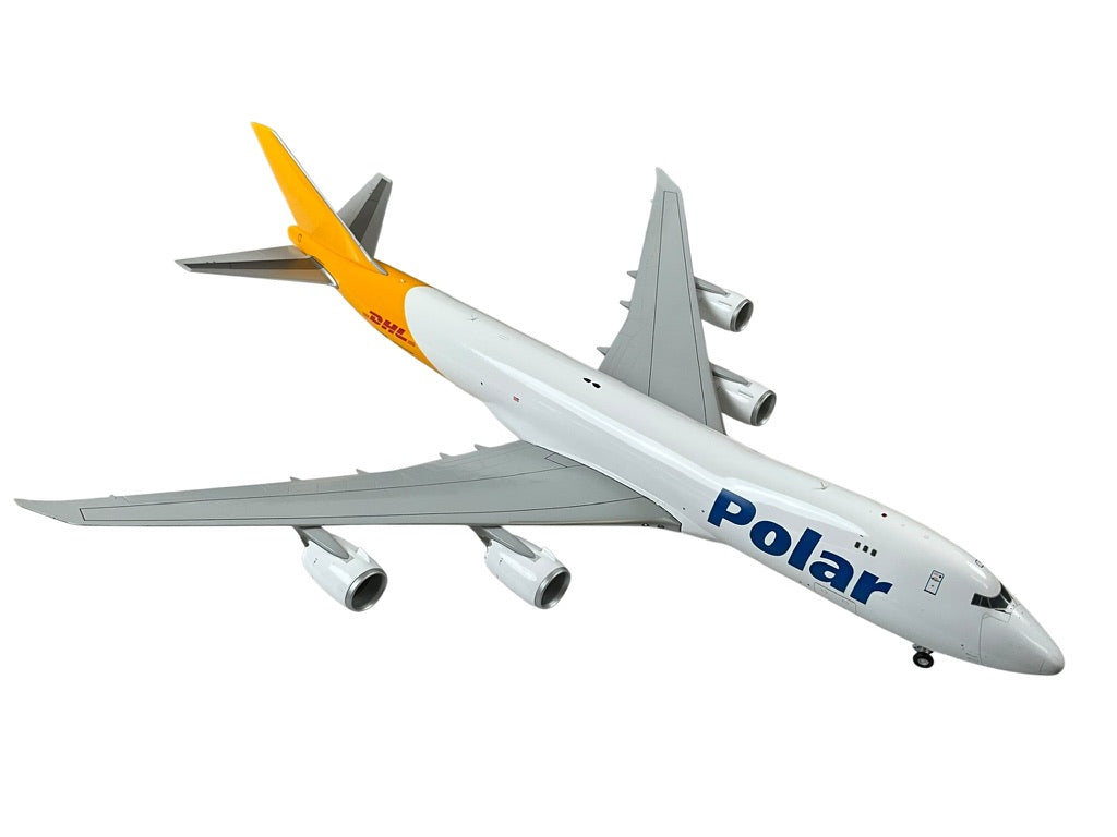 1/200 JC Wings (XX2712) Boeing B747-8F (N851GT) "DHL" Polar Air Cargo (Limited Edition) 2021 Release