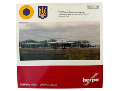 1/200 Herpa (570824) Tupolev Tu160 Blackjack (Red 10) Prylukt AB, 184 GvTBAP Ukraine Air Force (Limited Edition)