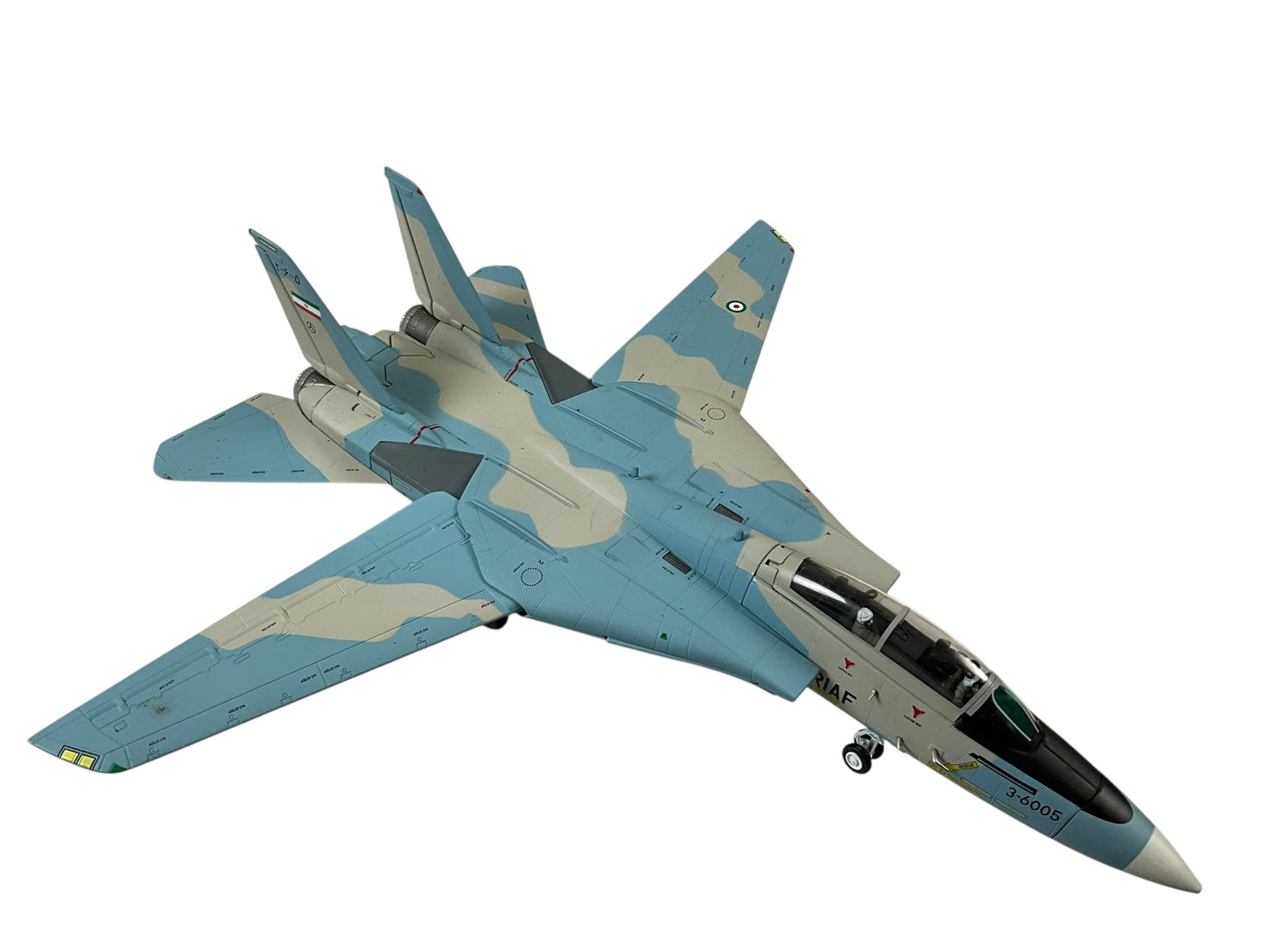 1/72 Gemini Aces (GA-IRA-110-01) Grumman F14A Tomcat (3-6005) Grey & Blue Camo Islamic Republic of Iran Air Force (Limited Edition #409 of Only 500) 2014 Release