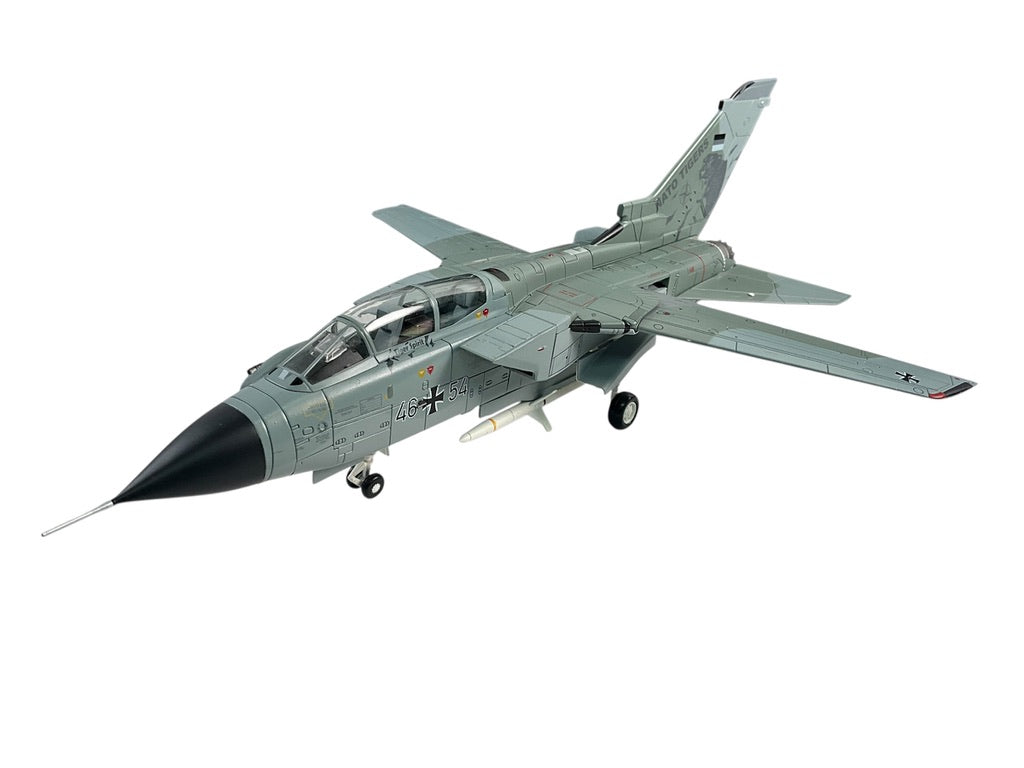 1/72 Hobbymaster (HA6725) Panavia Tornado ECR (46+54) "Nato Tigers" Lo-Vis Grey Camo TLG-51 "Immelmann" Deutsche Bundes Luftwaffe Schleswig-Jagel AB 2017 (Limited Edition)