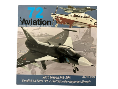 1/72 Aviation72 (AV72-43-004) Saab JAS39A Gripen (39-2) "#2 Prototype Development Aircraft" Swedish Air Force (Limited Edition of Only 360)