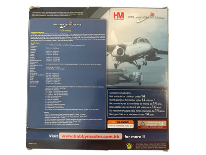1/72 HobbyMaster (HA4905) Lockheed S3B Viking (NK700) NAVY-1 "George BUSH Victory over Iraq Speech" aboard U.S.S. Abraham Lincoln, May-01 2003, VS35 U.S. Navy (Limited Edition) 2016 Release