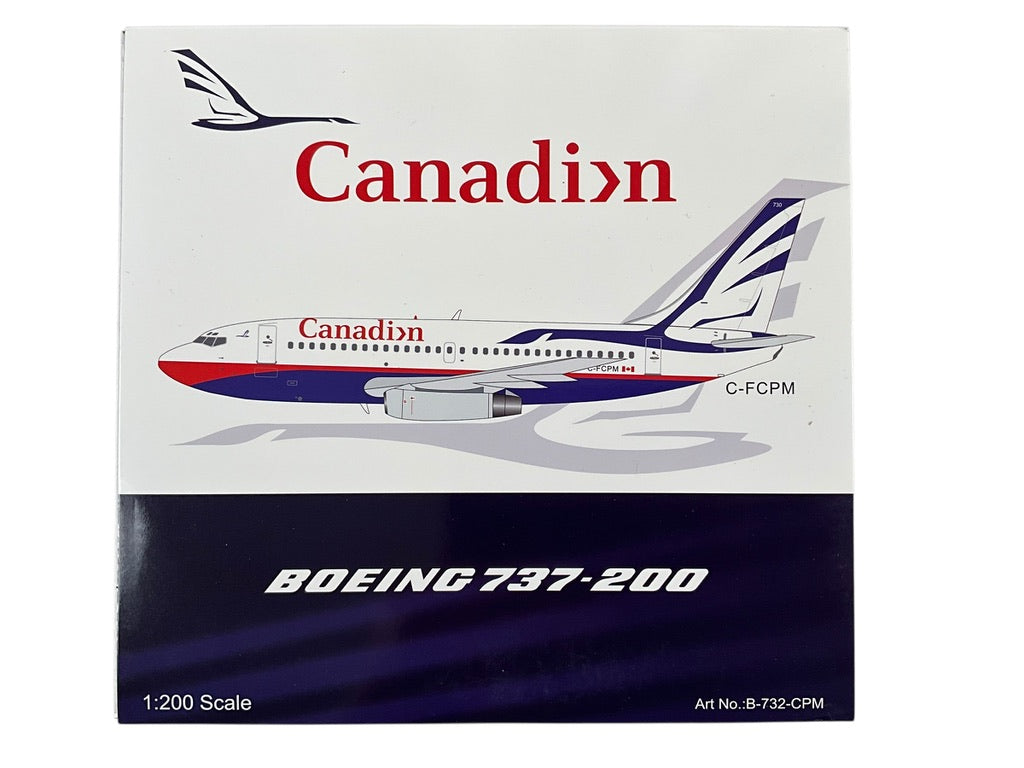 1/200 (Inflight200) B-Models (B-732-CPM) Boeing B737-200 (C-FCPM) "Proud Wings" 2nd CDN Livery - Canadian Airlines International (Limited Edition)