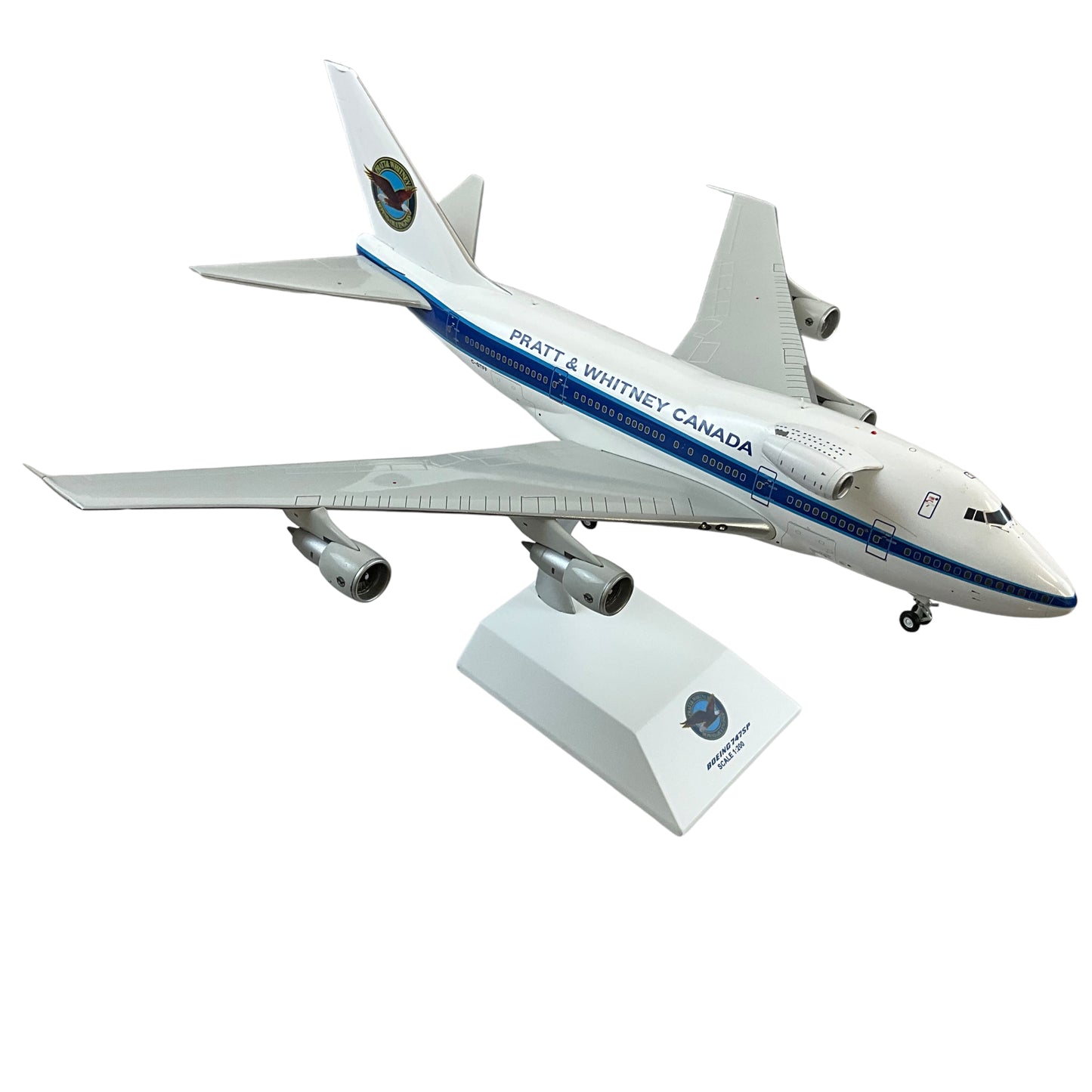 1/200 JC Wings (JCXX20286) Boeing B747SP (C-GTFF) P)ratt & Whitney Canada Engine Test Aircraft (Limited Edition)