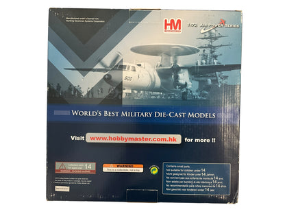 1/72 HobbyMaster (HA4811) Northrop/Grumman E2C Hawkeye (164496) May 2011 USS Harry S. Truman VAW-126 "Seahawks" U.S. Navy (Limited Edition)