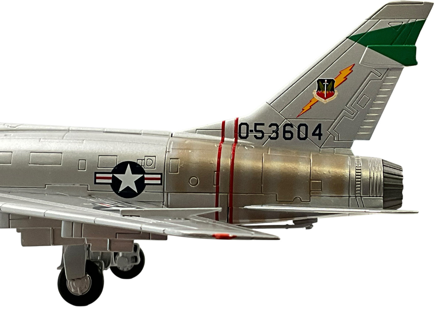 1/72 HobbyMaster (HA2101) North American F100D Super Sabre (053604) flown by Lt.Col. Harold E. Comstock July 1966 Bien Hoa AB, South Vietnam 481st TFS 27th TFW, U.S.A.F. (Limited Edition of 2500)
