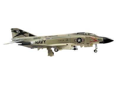 1/48 Armour/Franklin Mint (B11B553/98233) McDonnell Douglas F4J  Phantom II (155800 / 100) "Showtime100" flown by Lt.Cunningham & Lt.Driscoll "U.S.S.Constellation" VF96 "Fighting Falcons" U.S.Navy, 1972 Vietnam War(Limited Edition)