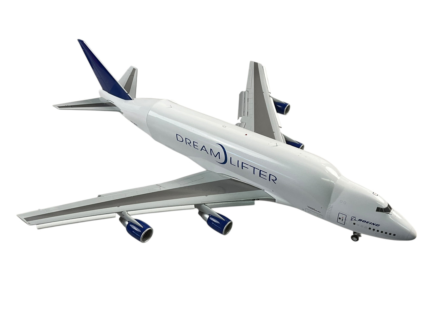 1/200 Gemini200 (G2BOE1003F) Boeing B747-400LCF DreamLifter (N718BA) "Flaps Down" The Boeing Company (Limited Edition) 2021 Release