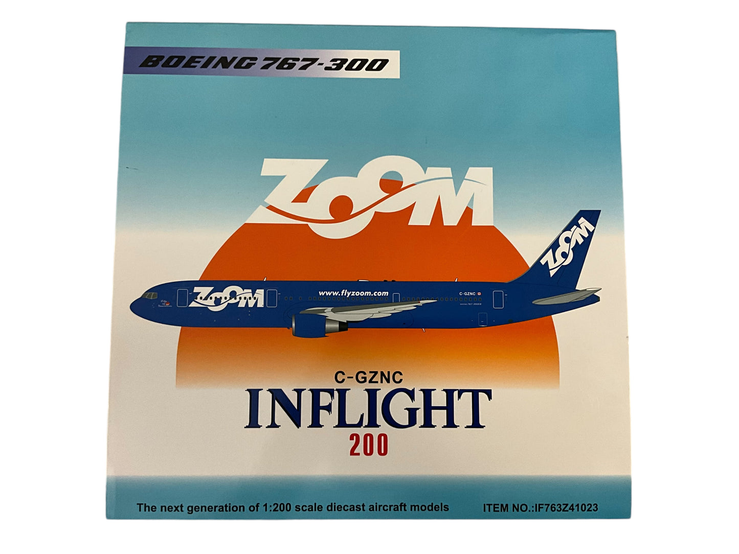 1/200 Inflight200 (IF763Z41023) Boeing B767-300 (C-FZNC) Zoom (Limited Edition)