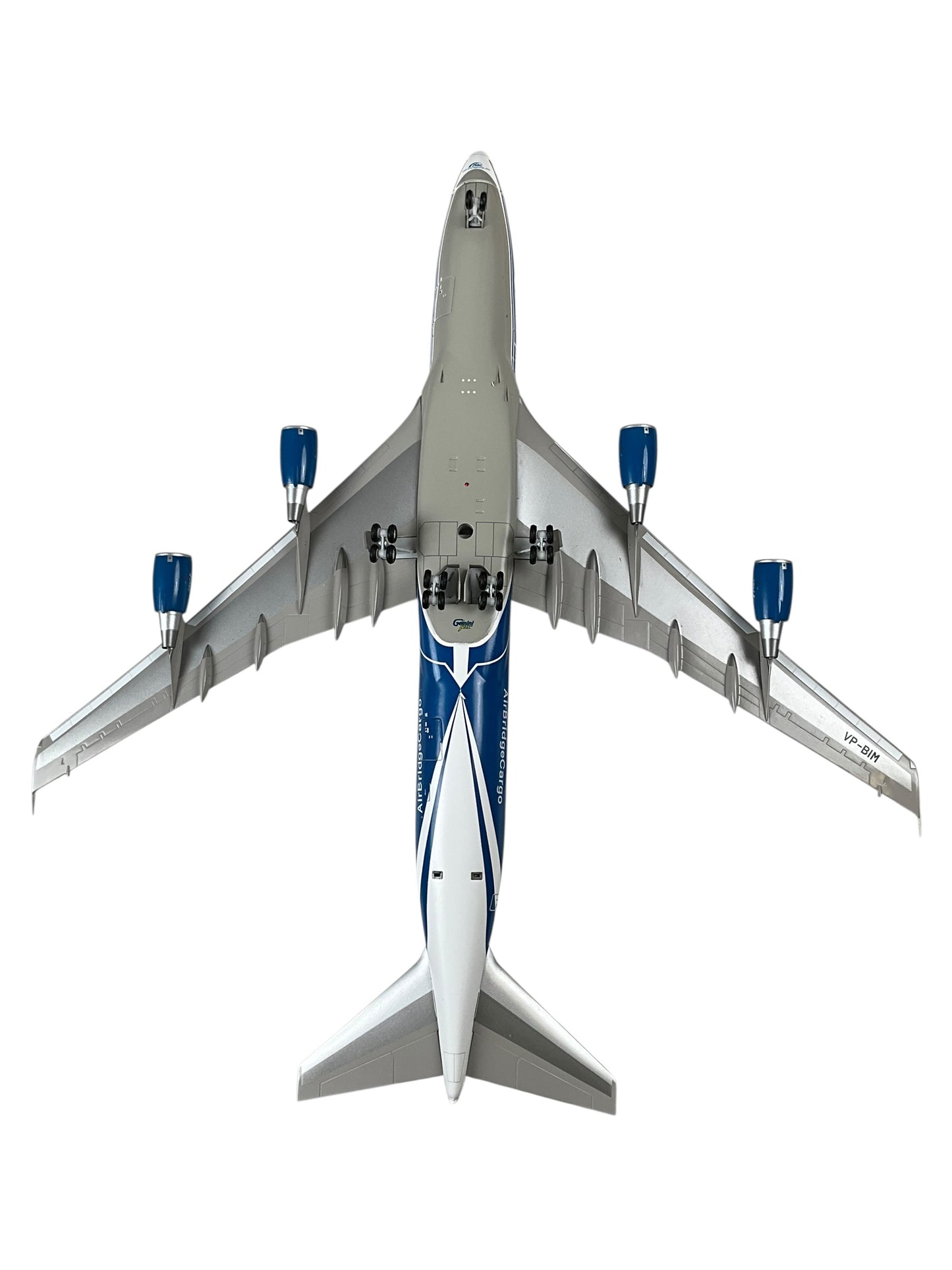 1/200 Gemini200 (G2ABW934) Boeing B747-400F (VP-BIM) "ABC pharma" (Interactive Series) AirBridge Cargo (limited Edition) 2021 Release