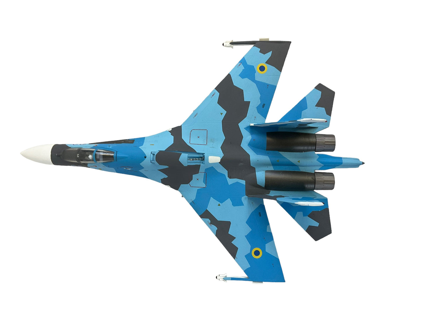 Ukrainian Air Force Sukhoi Su-27 Flanker JC Wings 1:72 Scale Die Cast Model NIB