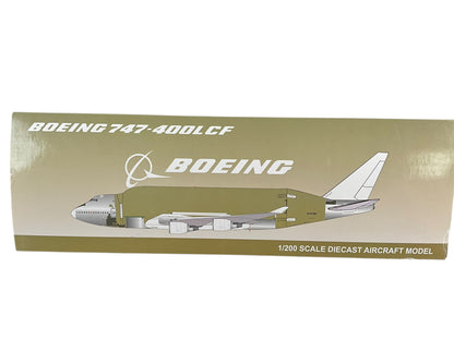 1/200 J C Wings (LH2166A) Boeing B747-400LCF Dreamlifter (N747BC) Flaps Down "Green Zinc Chromate Primer Livery" The Boeing Company (Limited Edition)