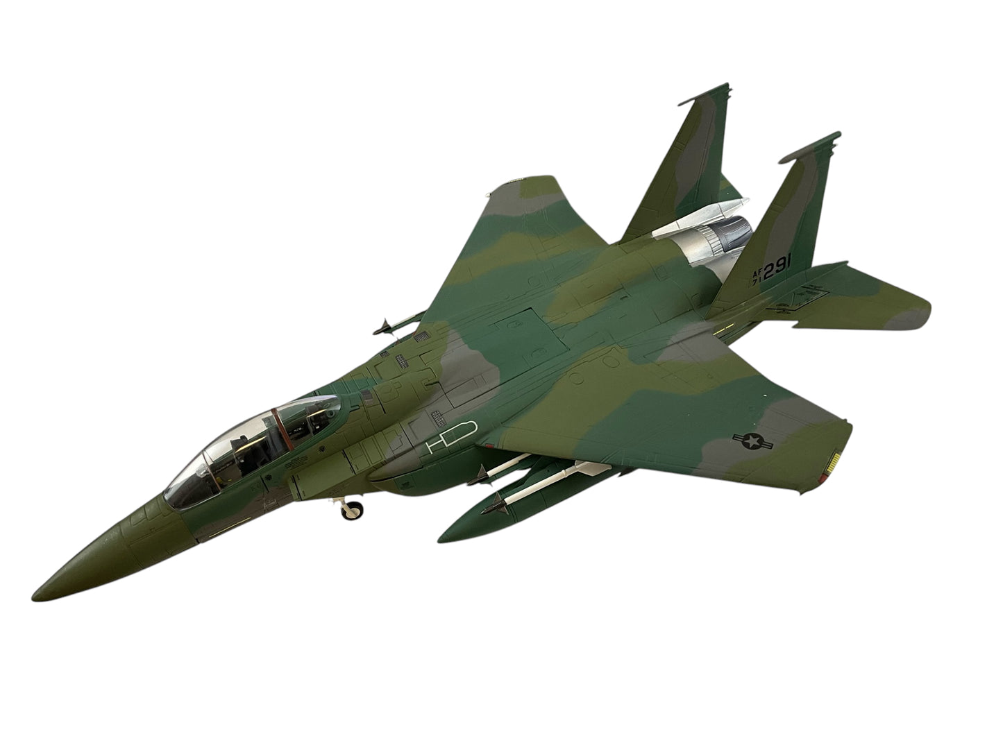 1/48 Armour/Franklin Mint (98070) McDonnell Douglas F15E Strike Eagle European camo Livery - Prototype Strike Eagle - U.S.A.F. (Limited Edition)