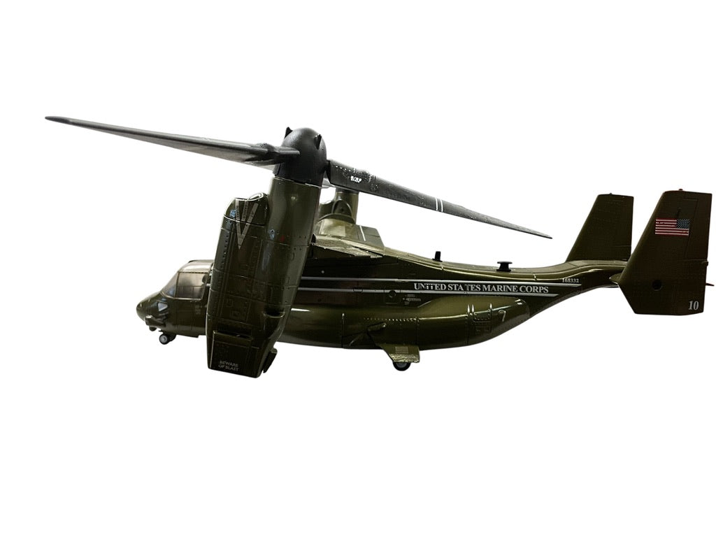 1/72 Airforce-1 (AF1-0012B) Bell/Boeing MV22B Osprey (168332) 'Marine-1" Glossy Green Camo as for Whitehouse, HMX-1 "NightHawks" U.S. Marine Corps (Limited Edition)