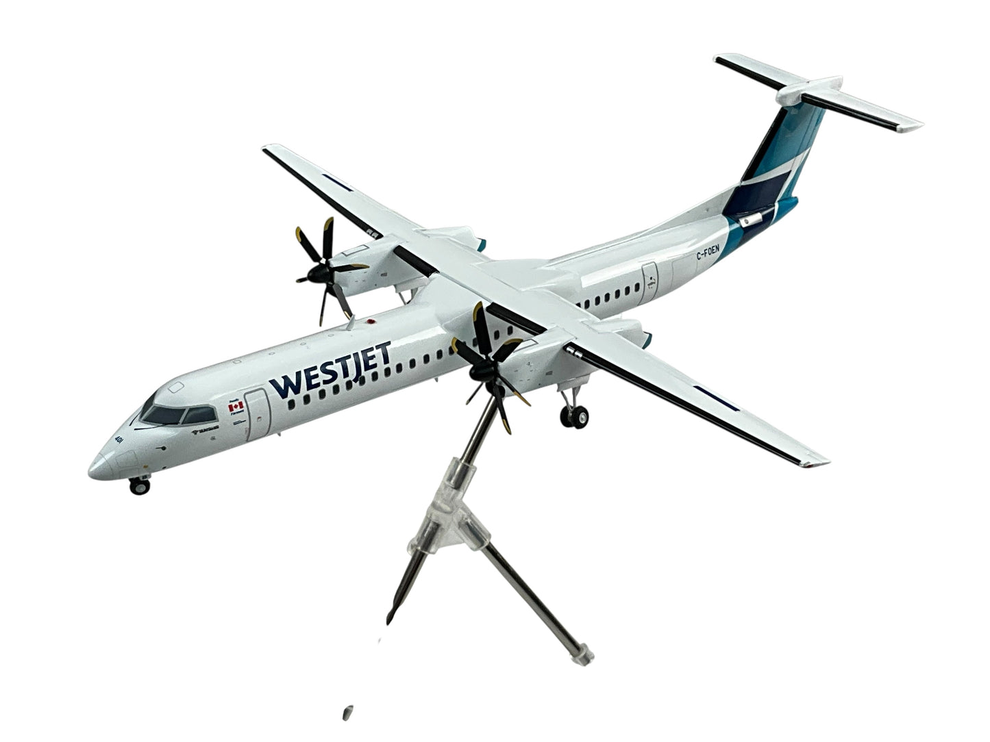 1/200 Gemini200 (G2WJA1315) Bombardier Dash8 Q400 (C-FOEN) - WJA 2nd livery - WestJet Airlines (Limited Edition) 2024 Release