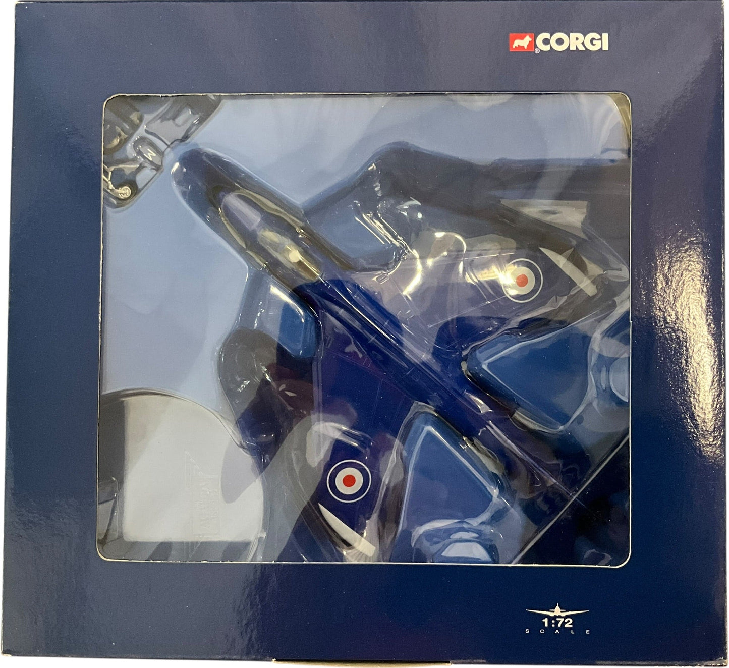 1/72 Corgi (AA32701) Hawker Hunter F Mk.6 flown by S/L Brian Mercer of the "Blue Diamonds" at  Leconfield, Lincolnshire 1961-62, 92 Sqdn R.A.F. (Limited Edition #2081 of Only 4000)