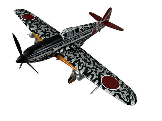 1/72 IXO Models (DDIJ00019) Kawasaki KI61 Hien/Tony (295) flown by Captain Kobayashi Teruhiko (5 Kills), Aluminum & Black Splinter Pattern Camo, 244th Squadron (Fighter Regiment), Imperial Japanese Army Air Force 1945 (Limited Edition)