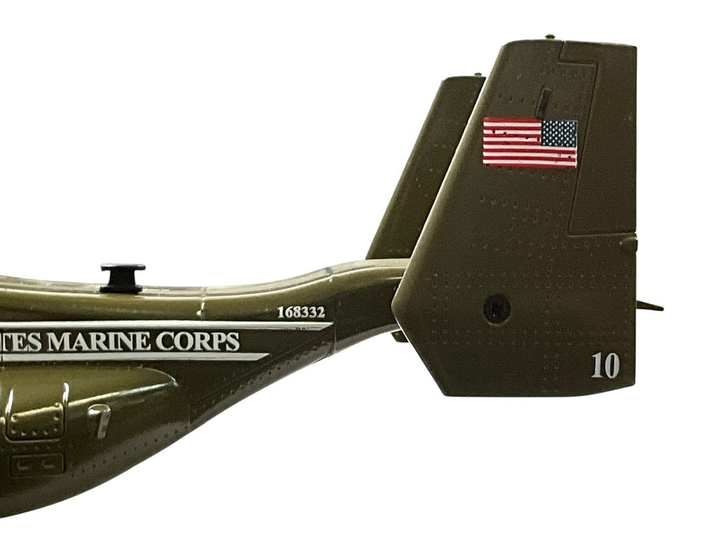 1/72 Airforce-1 (AF1-0012B) Bell/Boeing MV22B Osprey (168332) 'Marine-1" Glossy Green Camo as for Whitehouse, HMX-1 "NightHawks" U.S. Marine Corps (Limited Edition)
