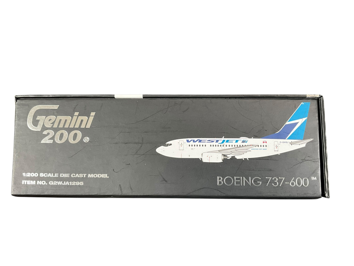 1/200 Gemini200 (G2WJA1295) Boeing B737-600 (C-GWSL) 1st WJA Livery WestJet Airlines (Limited Edition) 2024 Release