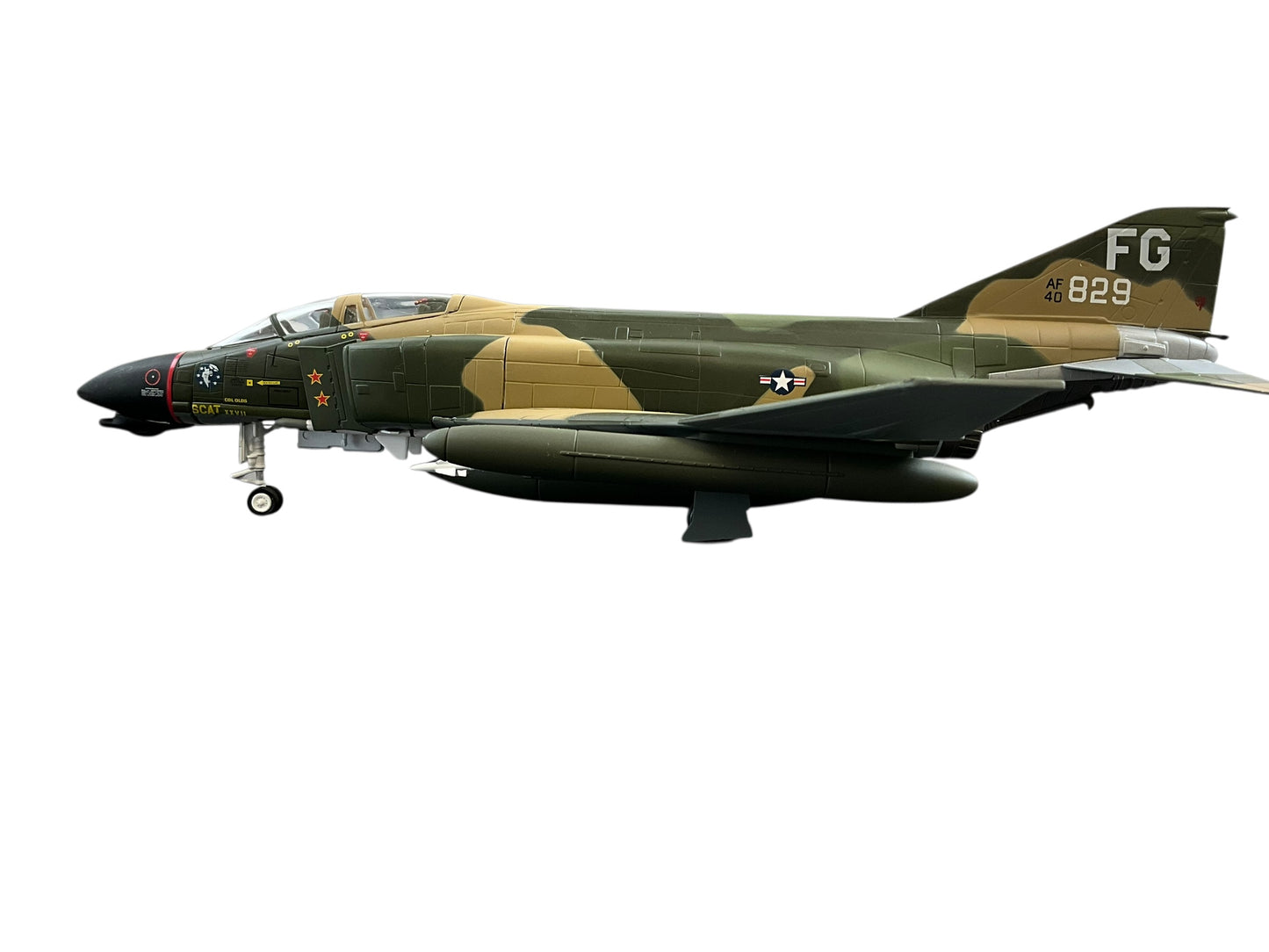 1/48 Franklin Mint/Armour (B11B169) McDonnell F4C Phantom II (AF40829) "SCAT-XXVII" flown by Colonel Robin Olds (16 Kills) Vietnam War (Limited Edition)