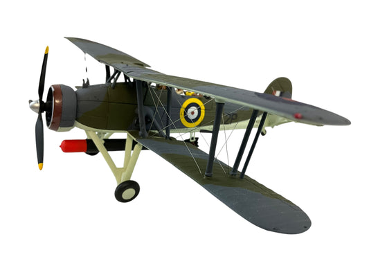 1/72 Corgi (AA36301) Fairey Swordfish Mk.1 (Y4372) "Sinking the BISMARK" 27 MAY 1941, No.810 Sqdn Royal Navy (Limited Edition NO CARD)