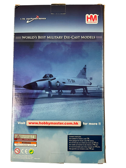 1/72 Hobbymaster (HA3110) Convair F102A Delta Dagger (56-1188) "flown by pre-President George W.Bush" Ellington AFB, Texas ANG 111 FS , 147th RW, U.S.A.F. 1970s (Limited Edition)
