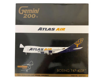 1/200 Gemini200 (G2GTI931) Boeing B747-400ERF (N492MC) "Interactive Series" Atlas Air (Limited Edition) 2021 Release