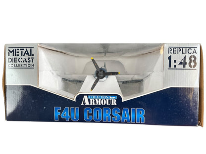 1/48 Armour/Franklin Mint (98059) Chance Vought F4U Corsair (108) flown by WWII Ace G.L.Holowell (8 Kills) VMF11 "DEVIL DOGS" U.S.M.C. (Limited Edition)