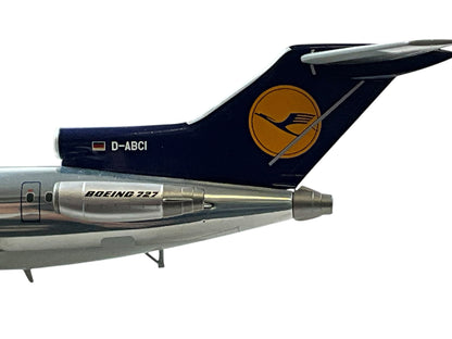 1/200 Limox (LH29) Boeing B727-200 (D-ABCI) "Karlsruhe" DHL 5th Livery with Polished Aluminum Fuselage, Lufthansa (Limited Edition)