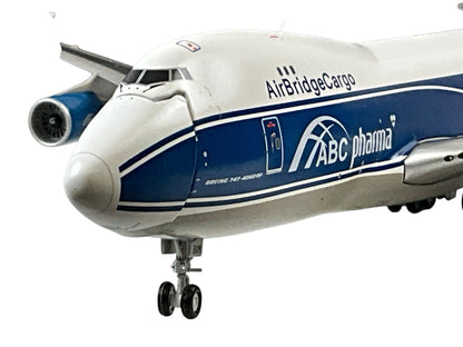 1/200 Gemini200 (G2ABW934) Boeing B747-400F (VP-BIM) "ABC pharma" (Interactive Series) AirBridge Cargo (limited Edition) 2021 Release