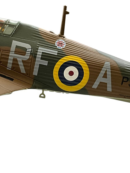1/72 CORGI (AA27602) HAWKER-HURRICANE MK-1 (RF-A * P3120) FLG-OFF Z.K.HENNEBERG POLISH AIRFORCE 303-SQUADRON NORTHHOLT BATTLE of BRITAIN 1940 (LIMITED EDITION #1413 of Only 1600)