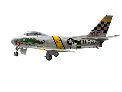 1/72 HobbyMaster (HA4301) North American F86F Sabre (FU897 c/n 12897) "The Huff" flown by Lt. Jim Thompson (2 Kills) 1953 Suwon AB, South Korea, 39th FS, 51st FW,  U.S.A.F. (Limited Edition of 2000)
