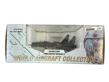 1/72 Gaincorp (8019) Sukhoi SU27UB Flanker (28) LowVis Dark Gray Camo P.L.A.A.F. Communist Chinese Air Force (Limited Edition)